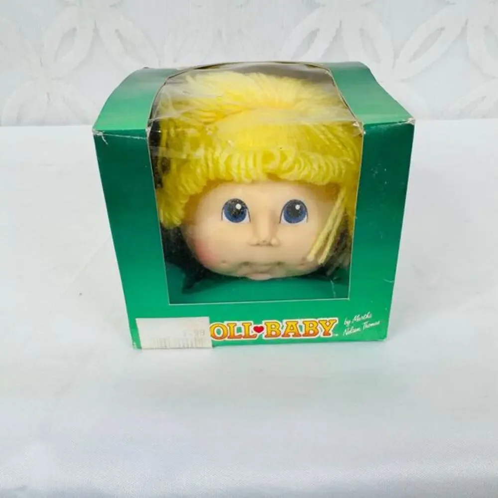 5 for $25| Original Doll Baby Doll‎ Head by Martha Nelson Blonde Ponytail
